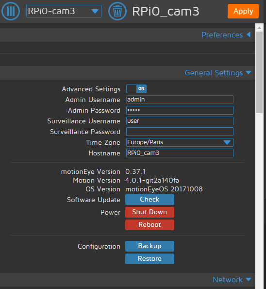 Sistema CCTV basado en Raspberry Pi con almacenamiento usando MotionEyeOS