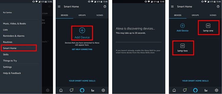 Alexa (Echo) con ESP32 y ESP8266 - Relé controlado por voz
