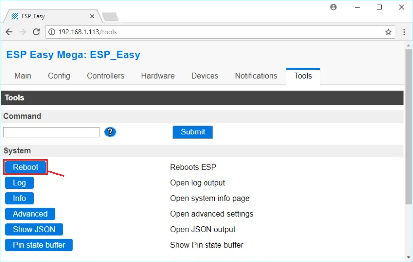 Controle el interruptor básico Sonoff con ESP Easy Firmware y Node-RED