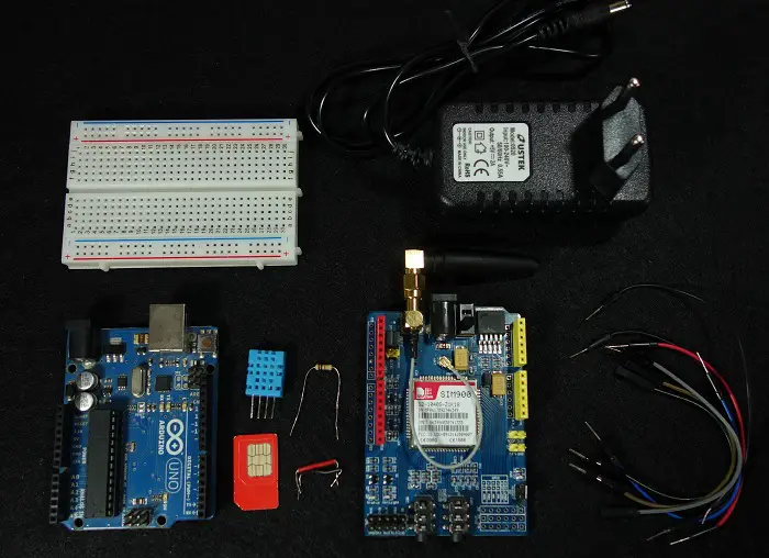 Solicitar datos del sensor vía SMS con Arduino y SIM900 GSM Shield