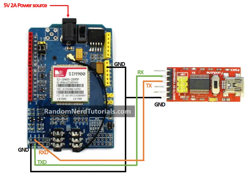 Solicitar datos del sensor vía SMS con Arduino y SIM900 GSM Shield