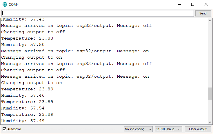 ESP32 MQTT: publicar y suscribirse con Arduino IDE