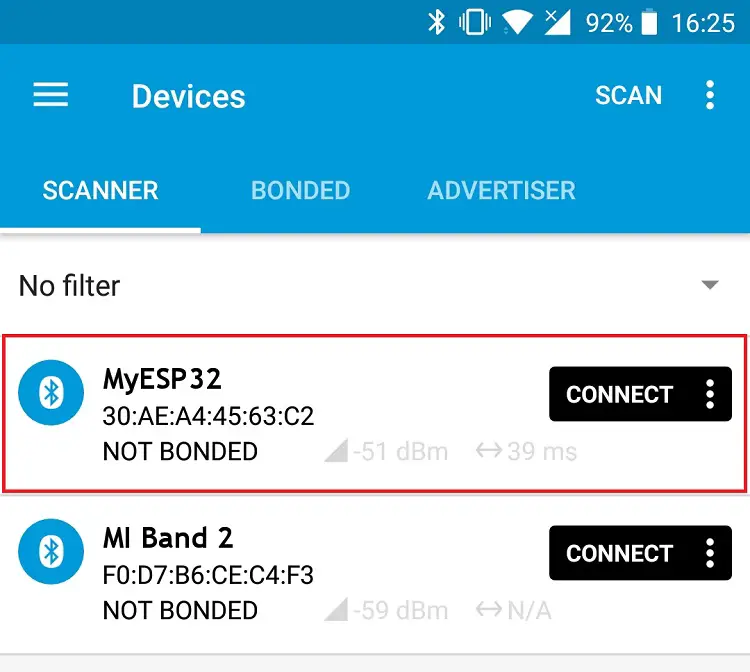 Comenzando con ESP32 Bluetooth Low Energy (BLE) en Arduino IDE