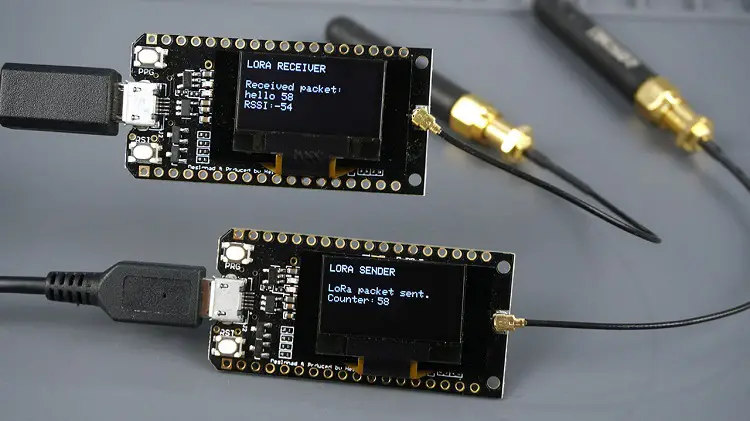 ESP32 con LoRa usando Arduino IDE – Primeros pasos