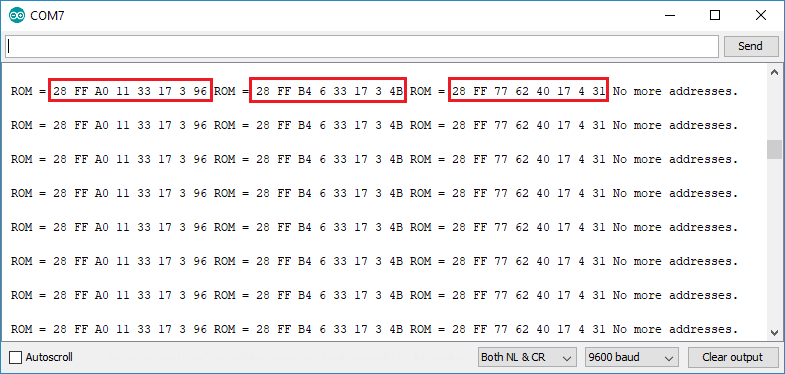ESP32 con múltiples sensores de temperatura DS18B20