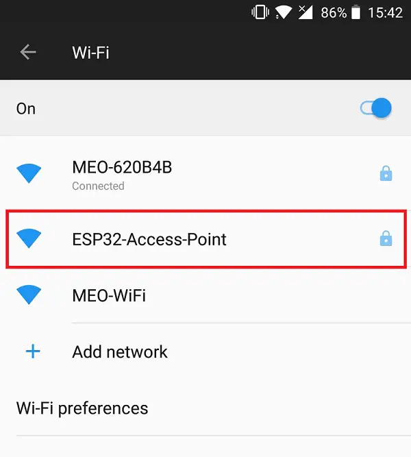 Cómo configurar un punto de acceso (AP) ESP32 para un servidor web