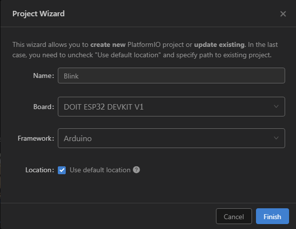 Programación ESP32 con Atom Text Editor y PlatformIO IDE