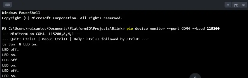 Programación ESP32 con Atom Text Editor y PlatformIO IDE