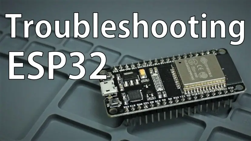 Guía de solución de problemas de ESP32
