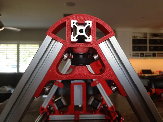 Impresora 3D Mini Kossel con ranura en V