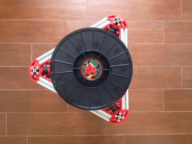 Impresora 3D Mini Kossel con ranura en V