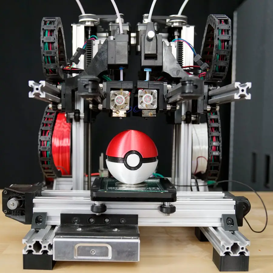 Impresora 3D con extrusores duales – Zidex actualizado