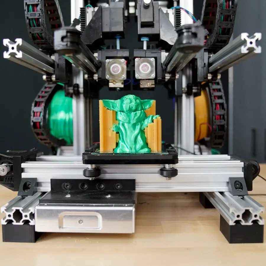 Impresora 3D con extrusores duales – Zidex actualizado