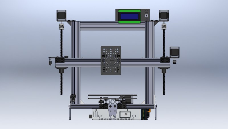 Impresora 3D rígida genérica (¡actualmente en 1.ª revisión!)