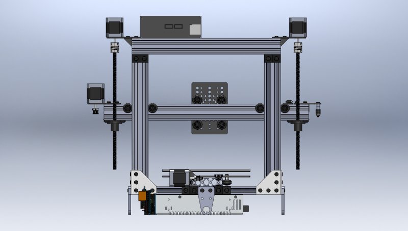 Impresora 3D rígida genérica (¡actualmente en 1.ª revisión!)