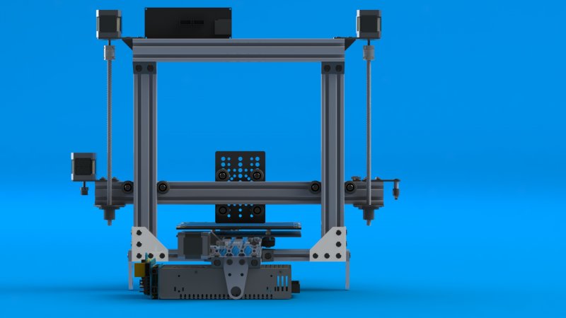 Impresora 3D rígida genérica (¡actualmente en 1.ª revisión!)