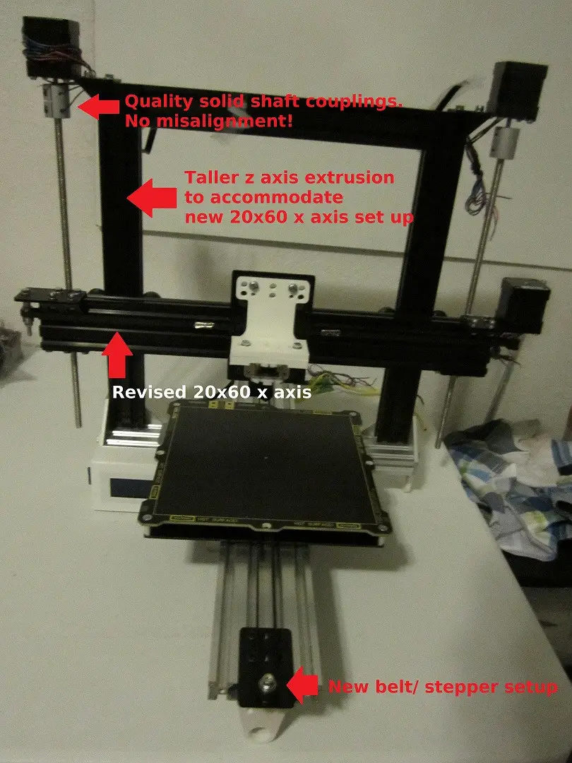 Impresora 3D rígida genérica (¡actualmente en 1.ª revisión!)