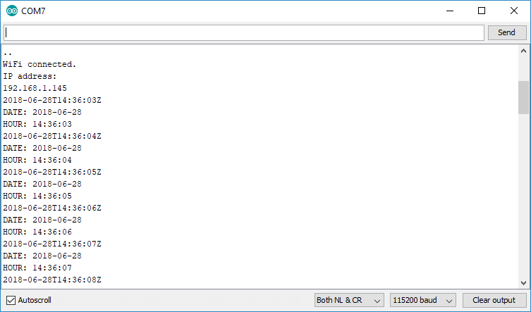 Obtenga fecha y hora con ESP32 en Arduino IDE (cliente NTP)