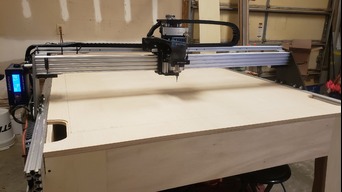 Prototipo de cremallera y piñón 4'x8'