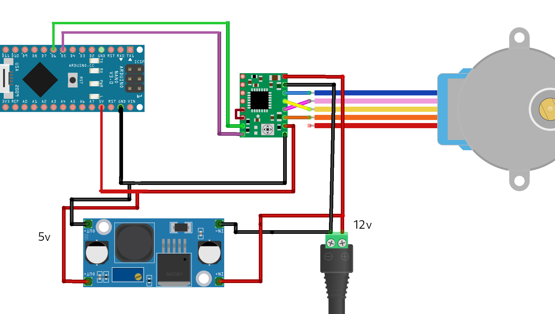 Conducir 28byj-48 con A4988 - Guía de proyectos - Foro Arduino