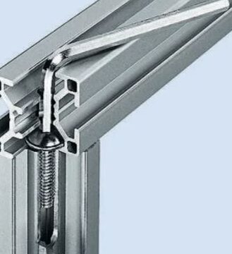 Ejemplo de varilla Acme oculta de etapa V-Slot™ X -Y |