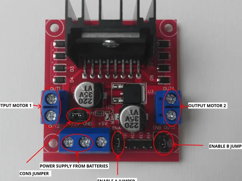 Cómo controlar un motor DC a través de ESP32 y Bluetooth con L298N en...