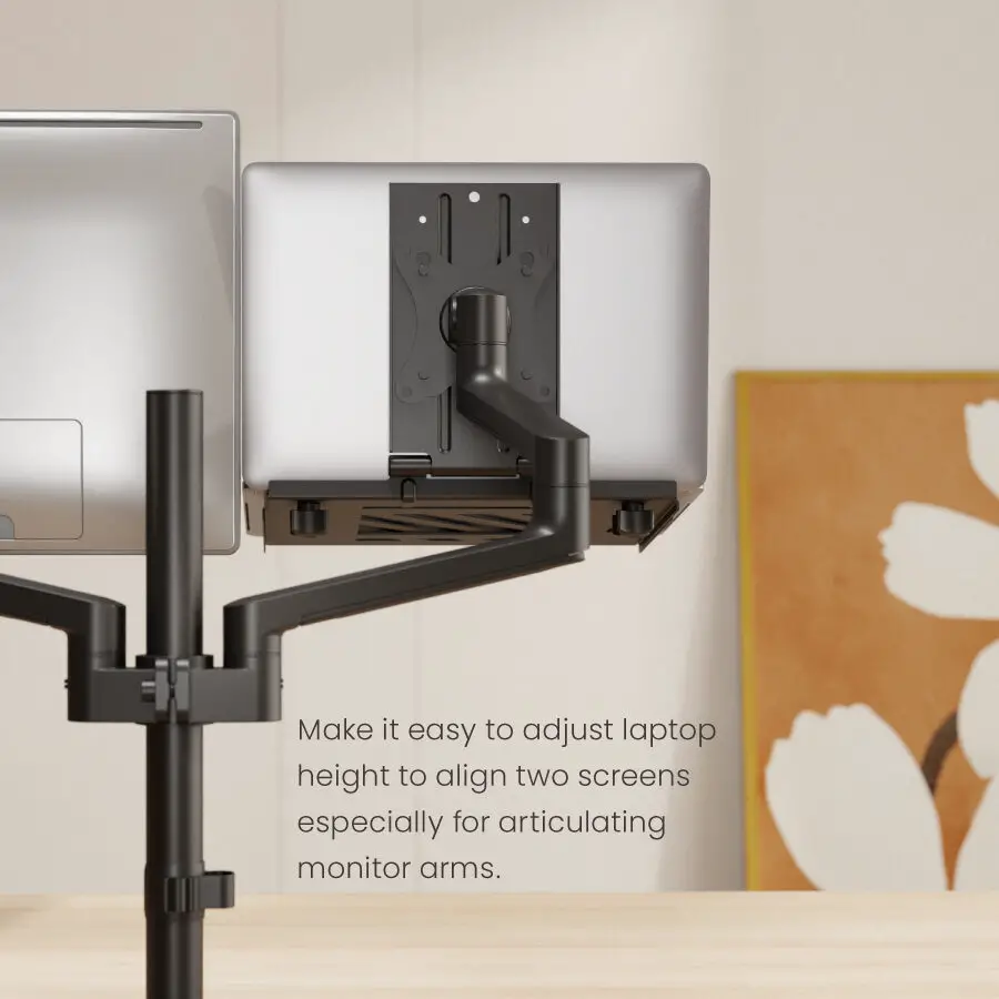 Soporte en L Odyssey con abrazaderas para mesa y estuche |