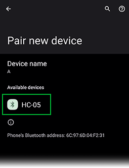 Conexión del módulo Bluetooth HC05 a Arduino