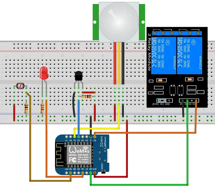 Escudo multisensor ESP8266 con Nodo-RED