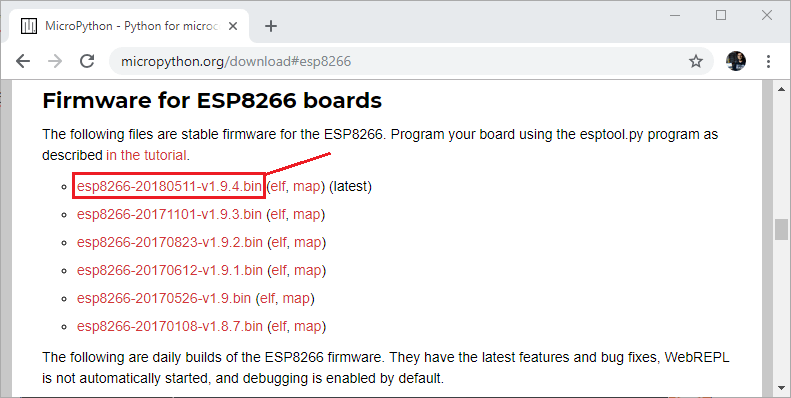 Flashear/cargar firmware MicroPython a ESP32 y ESP8266