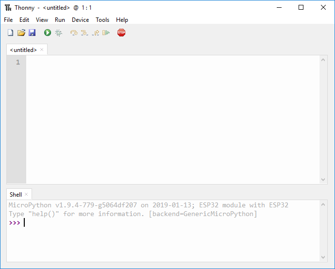 Introducción a Thonny MicroPython (Python) IDE para ESP32 y ESP8266 | Tutoriales aleatorios para nerds