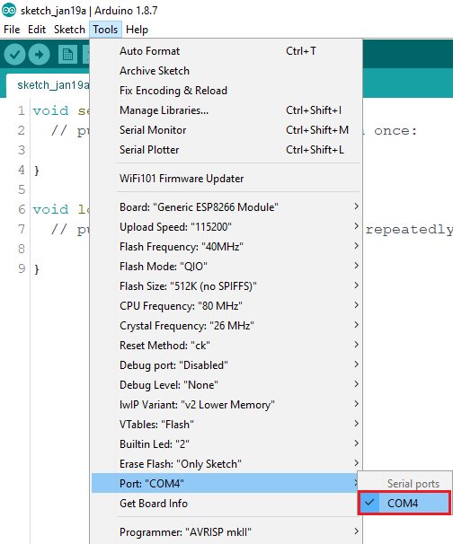 Actualización del firmware MicroPython a ESP32 y ESP8266 usando esptool.py