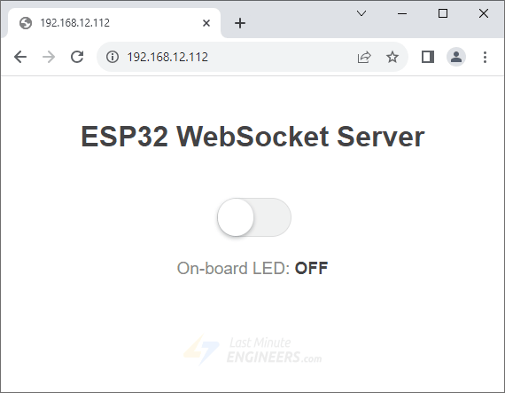 Cómo crear un servidor web ESP32 con WebSockets en Arduino IDE