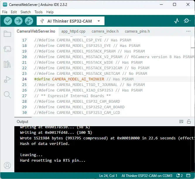Streaming de vídeo ESP32 CAM y reconocimiento facial con Arduino IDE Streaming de vídeo ESP32 CAM y reconocimiento facial con Arduino IDE