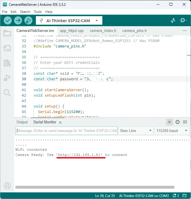 Streaming de vídeo ESP32 CAM y reconocimiento facial con Arduino IDE Streaming de vídeo ESP32 CAM y reconocimiento facial con Arduino IDE