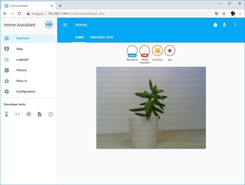 Servidor web de transmisión de video ESP32-CAM (funciona con Home Assistant)