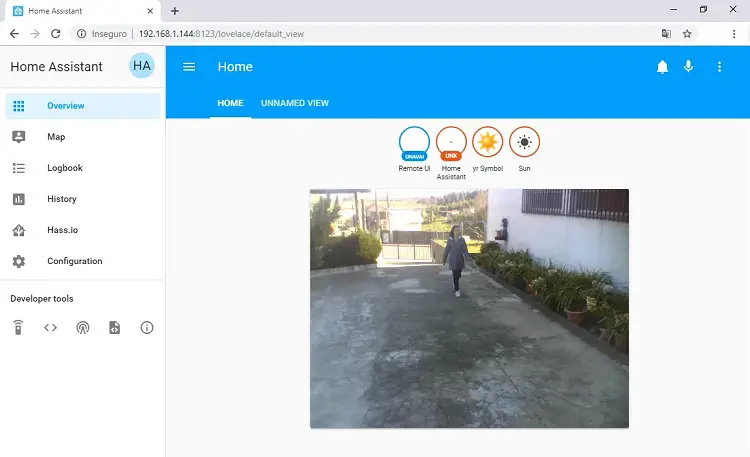 Servidor web de transmisión de video ESP32-CAM (funciona con Home Assistant)