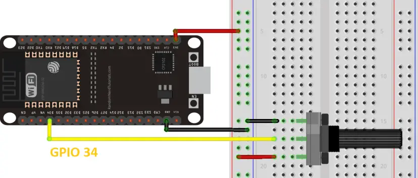 ESP32/ESP8266 Valores medidos analógicos con MicroPython