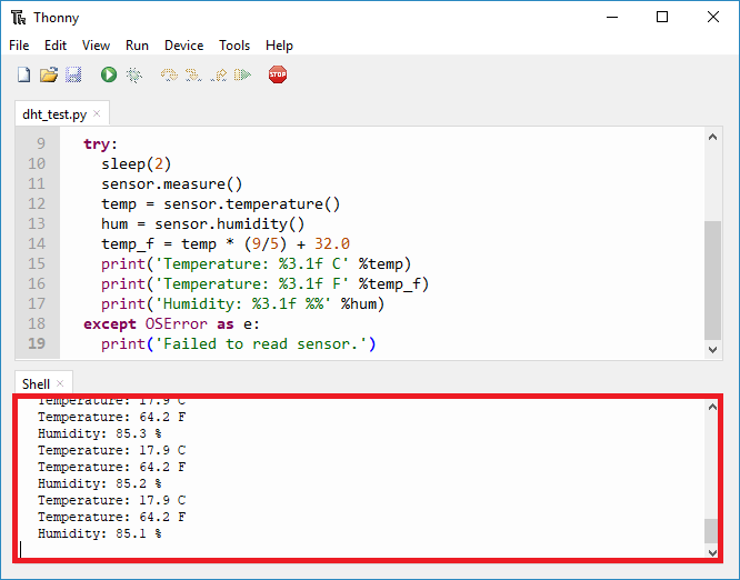 MicroPython: ESP32/ESP8266 con sensor de temperatura y humedad DHT11/DHT22 MicroPython: ESP32/ESP8266 con sensor de temperatura y humedad DHT11/DHT22
