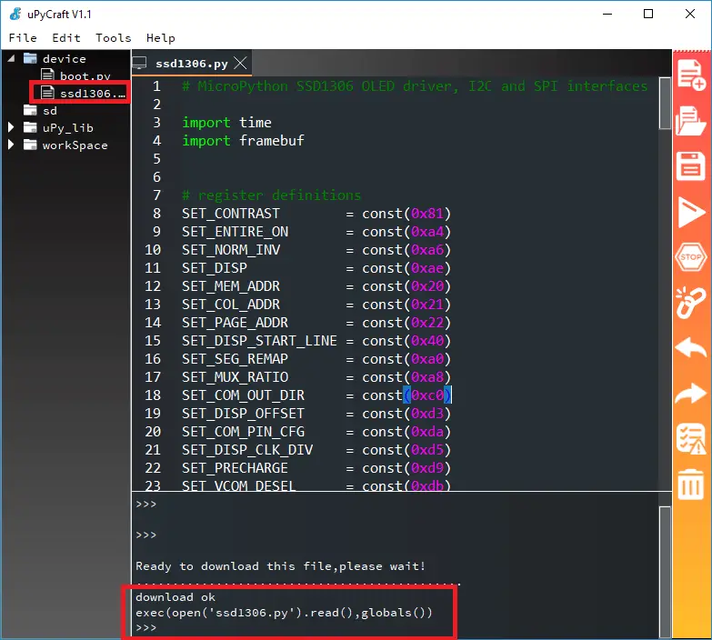 MicroPython: pantalla OLED con ESP32 y ESP8266