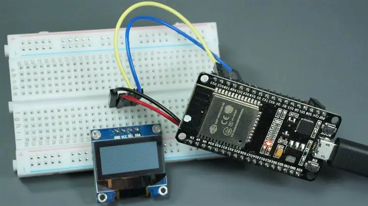 MicroPython: pantalla OLED con ESP32 y ESP8266