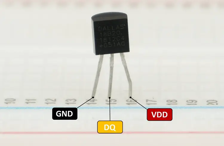 MicroPython: sensor de temperatura DS18B20 con ESP32 y ESP8266