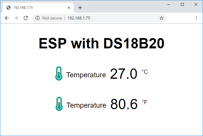 MicroPython: sensor de temperatura DS18B20 con ESP32 y ESP8266