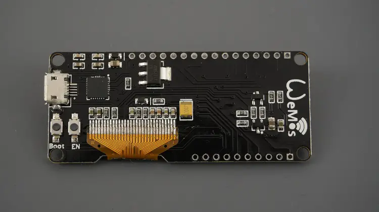 Placa OLED incorporada ESP32 (Wemos Lolin32): distribución de pines, bibliotecas y control OLED