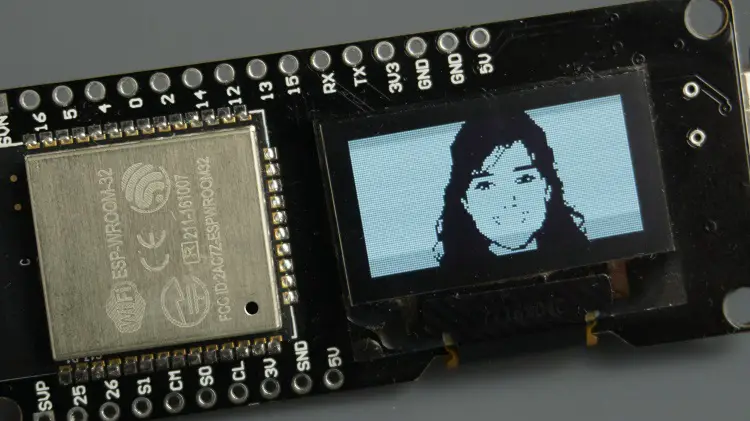 Placa OLED incorporada ESP32 (Wemos Lolin32): distribución de pines, bibliotecas y control OLED