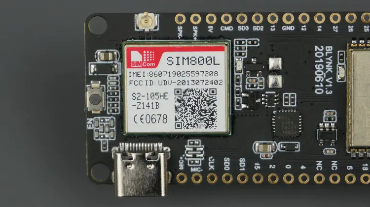 ESP32 publica datos en la nube sin WiFi (TTGO T-Call ESP32 SIM800L)