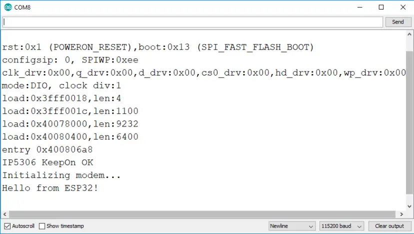 ESP32 SIM800L: Enviar mensajes de texto (notificación SMS) con valores del sensor
