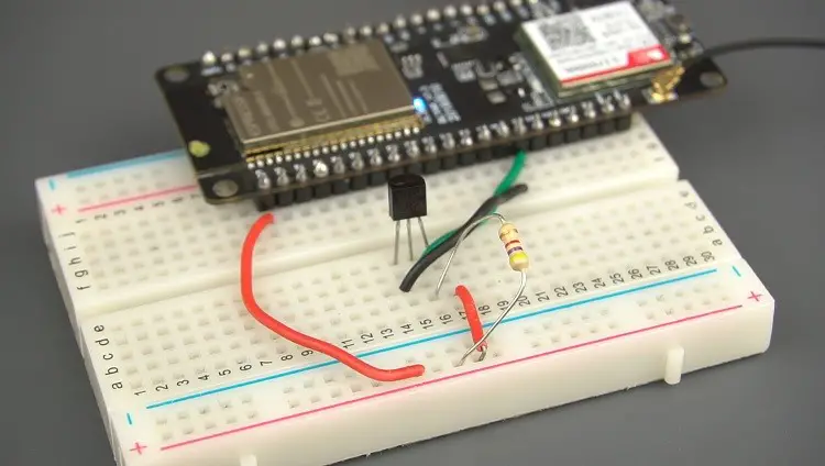 ESP32 SIM800L: Enviar mensajes de texto (notificación SMS) con valores del sensor