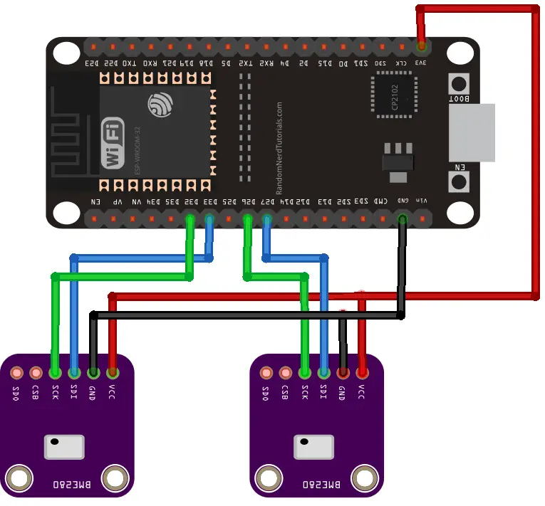 Comunicación ESP32 I2C: pines configurados, múltiples interfaces de bus y periféricos | Tutoriales aleatorios para nerds
