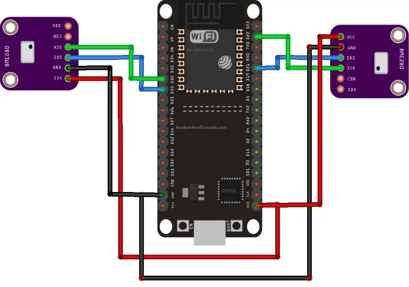 Comunicación ESP32 I2C: pines configurados, múltiples interfaces de bus y periféricos | Tutoriales aleatorios para nerds